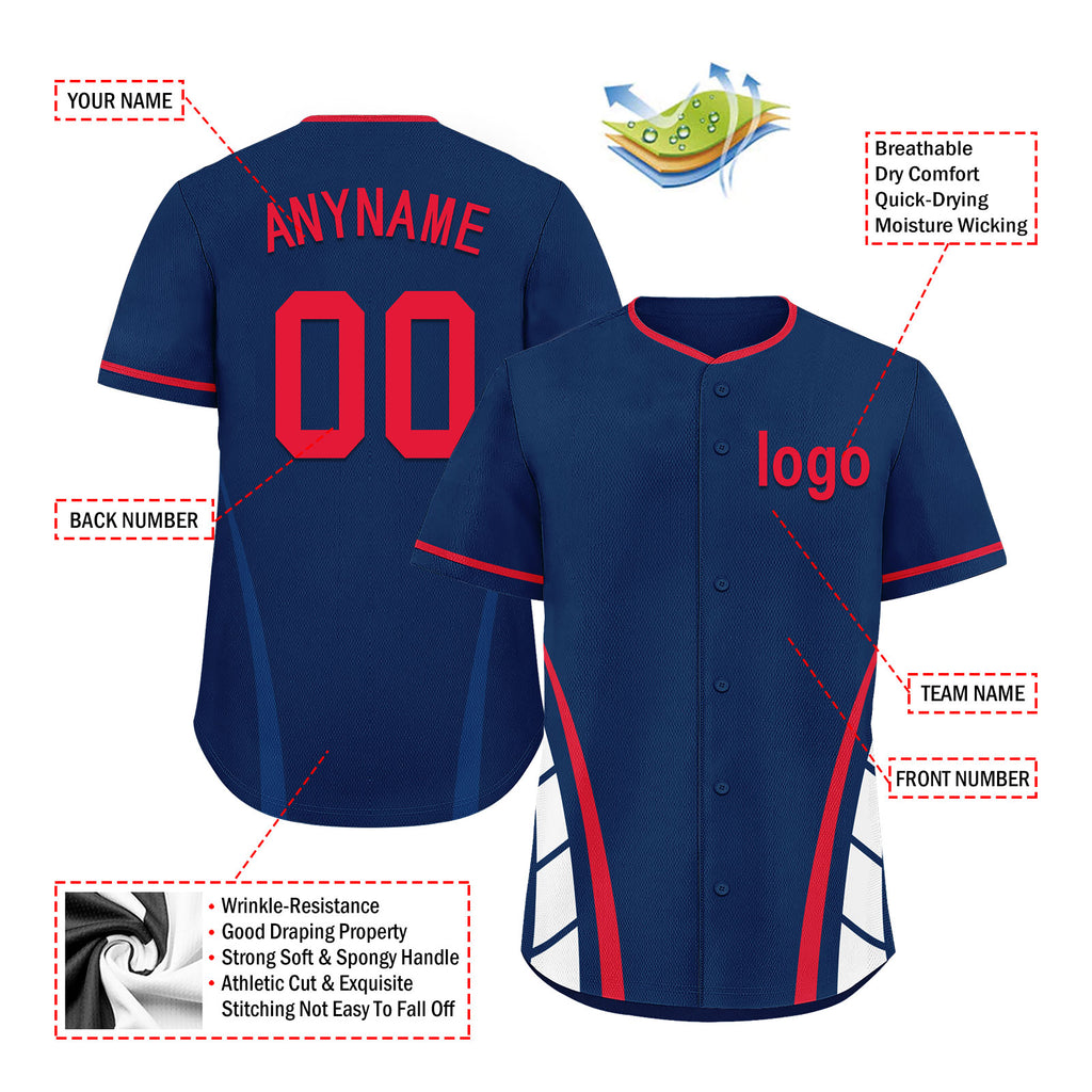Custom Ohio Personalized Authentic Baseball Jersey BSBJ01-E06042-9Q