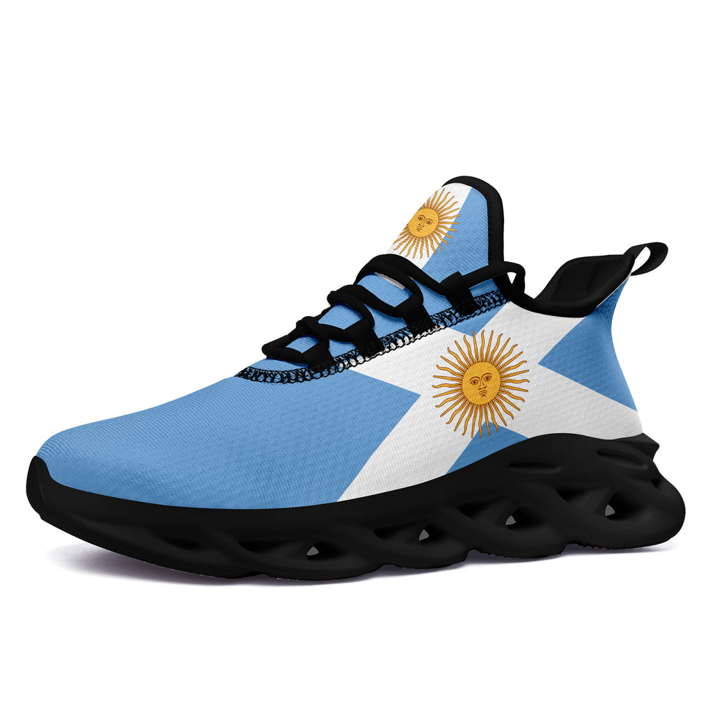 Custom 2026 World Cup Argentina Sneakers DIY Country Flag Running Shoes Lightweight Sport Shoes Gift for Football Fans Personalized Team Name and Logo FN027-F027044-3