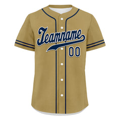 Custom Gold Classic Style Blue Personalized Authentic Baseball Jersey UN002-bd0b00d8-af