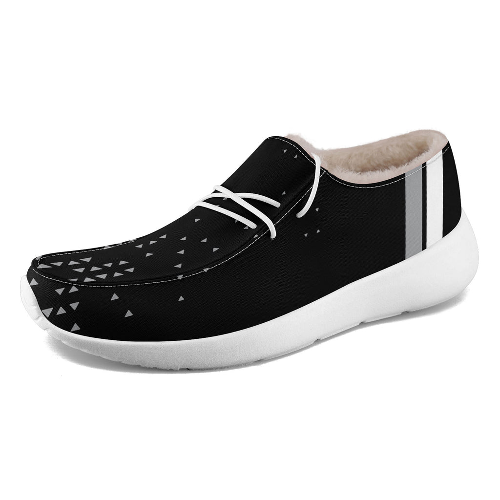 Custom Black Gray Las Vegas Shoes Personalized Sneaker FN042-D020279-20