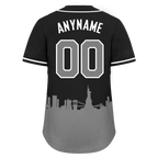 Custom Black Gray City Edition Personalized Authentic Baseball Jersey BSBJ01-D017125