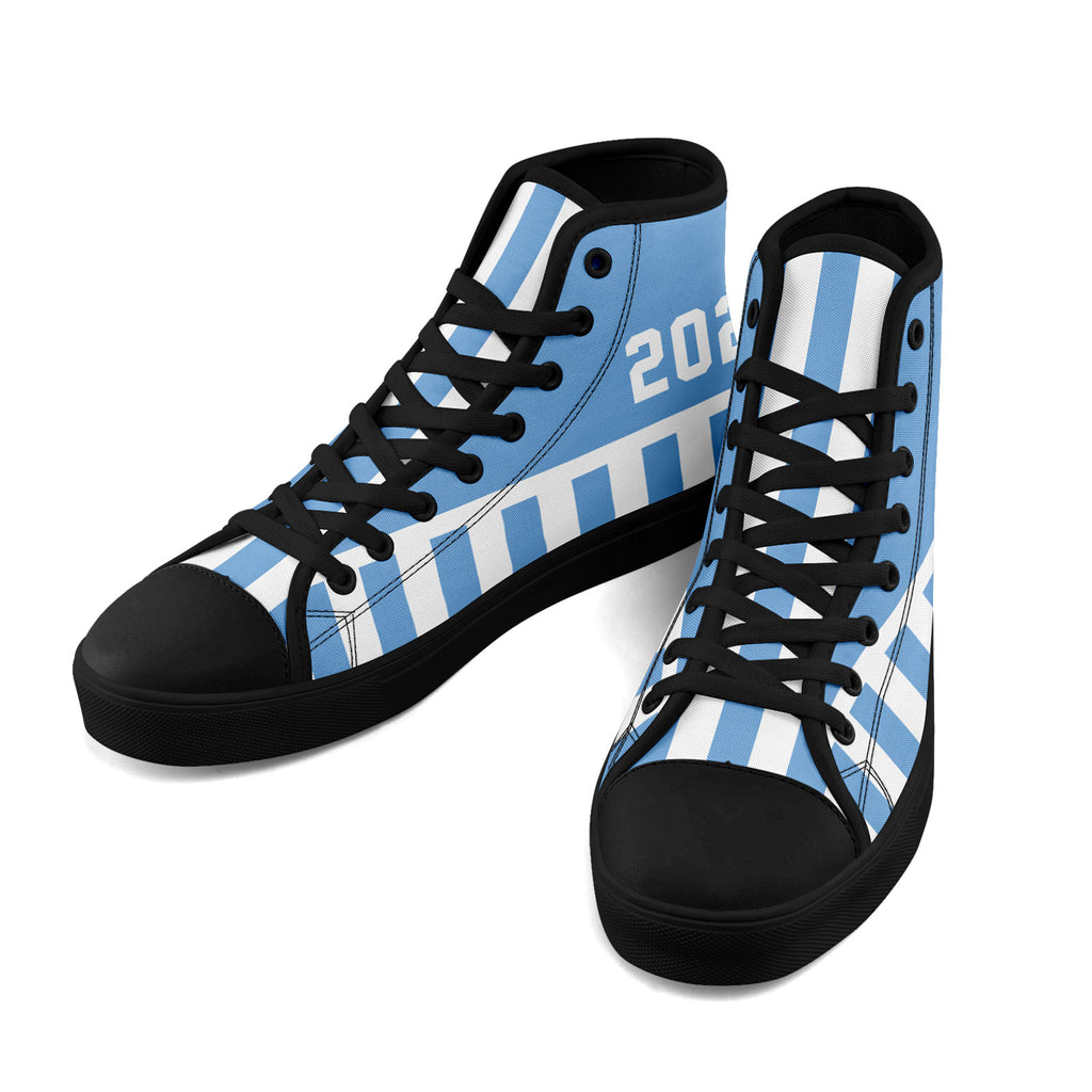 Custom 2026 World Cup Argentina Sneakers DIY Country Flag Running Shoes Lightweight Sport Shoes Gift for Football Fans Personalized Team Name and Logo FN024-F027093-4