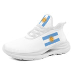 Custom 2026 World Cup Argentina Sneakers DIY Country Flag Running Shoes Lightweight Sport Shoes Gift for Football Fans Personalized Team Name and Logo FN079-F027048-4