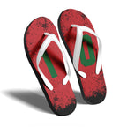 Custom Morocco 2026 World Cup Sneakers DIY Country Flag Running Shoes Lightweight Sport Shoes Gift for Football Fans Personalized Team Name and Logo FN058-F009124-1