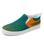 Custom Canvas Sneakers Personalized Slip On Shoes FN071-E023042-6