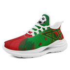 Custom Morocco 2026 World Cup Sneakers DIY Country Flag Running Shoes Lightweight Sport Shoes Gift for Football Fans Personalized Team Name and Logo FN079-F009083-4