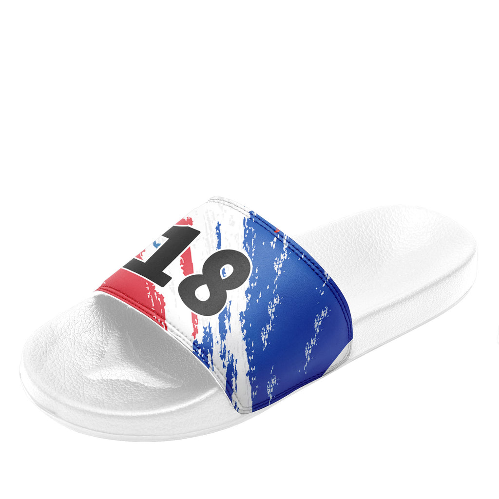 Custom South Korea 2026 World Cup Sneakers DIY Country Flag Running Shoes Lightweight Sport Shoes Gift for Football Fans Personalized Team Name and Logo FN056-F009108-2