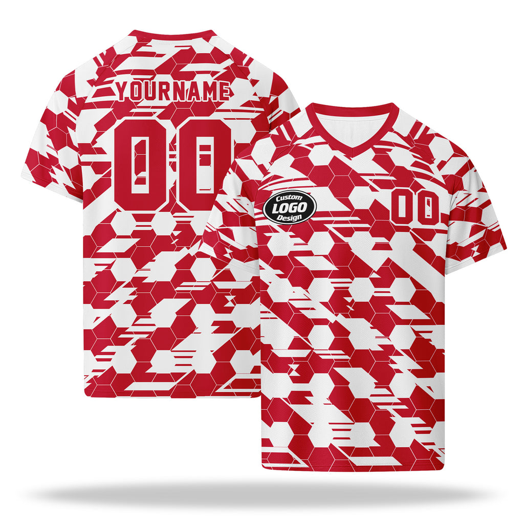 Custom 2026 World Cup Austria High Quality Soccer Stadium Version Jersey Sneakers Sports Shoes and Hat Combo Offer Personalized Team Name and Logo ZH-F027104-9