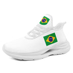 Custom 2026 World Cup Brazil Sneakers DIY Country Flag Running Shoes Lightweight Sport Shoes Gift for Football Fans Personalized Team Name and Logo FN079-F027049-3