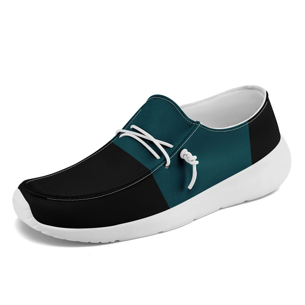 Custom Philadelphia Black Green Shoes Personalized Sneaker FN018-D020278-23