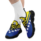 Custom Curaçao 2026 World Cup Sneakers DIY Country Flag Running Shoes Lightweight Sport Shoes Gift for Football Fans Personalized Team Name and Logo FN003-F009074-5