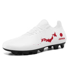 Custom Japan 2026 World Cup Sneakers DIY Country Flag Running Shoes Lightweight Sport Shoes Gift for Football Fans Personalized Team Name and Logo SC02-F025043-8