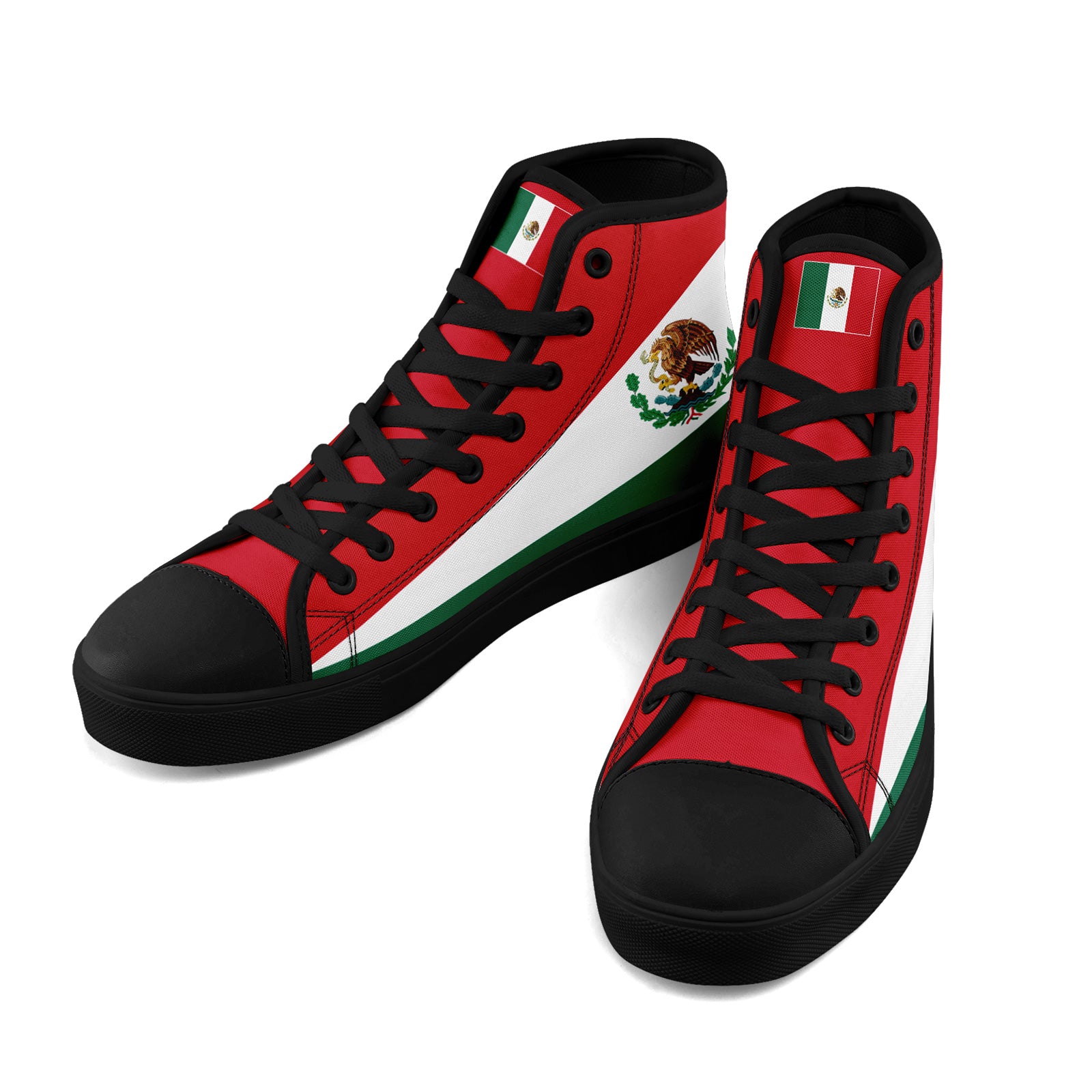 Custom 2026 World Cup Mexico Sneakers DIY Country Flag Running Shoes Lightweight Sport Shoes Gift for Football Fans Personalized Team Name and Logo FN024-F023059-4