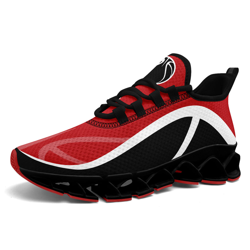 Custom Red Black Maxsoul Shoes Personalized Sneaker FN003XD-D020391-2