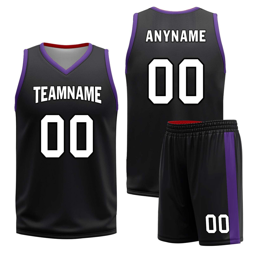 Custom Blue Red White Sacramento City Edition Personalized Reversible Basketball Set Sports Basketball Jersey BBJ01R-D0610-26-COOLMAX