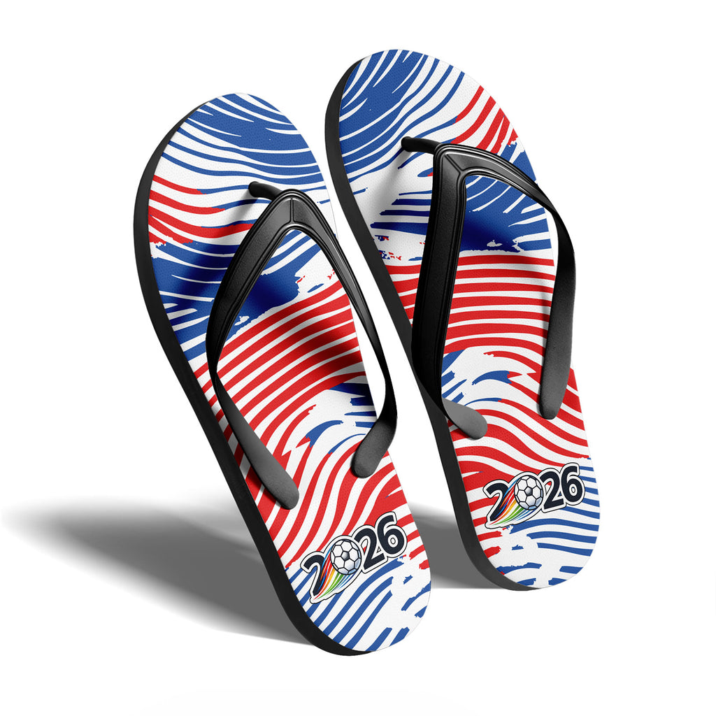 Custom United States 2026 World Cup Sneakers DIY Country Flag Running Shoes Lightweight Sport Shoes Gift for Football Fans Personalized Team Name and Logo FN058-F028041-10