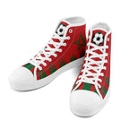 Custom Morocco 2026 World Cup Sneakers DIY Country Flag Running Shoes Lightweight Sport Shoes Gift for Football Fans Personalized Team Name and Logo FN024-F009090-2