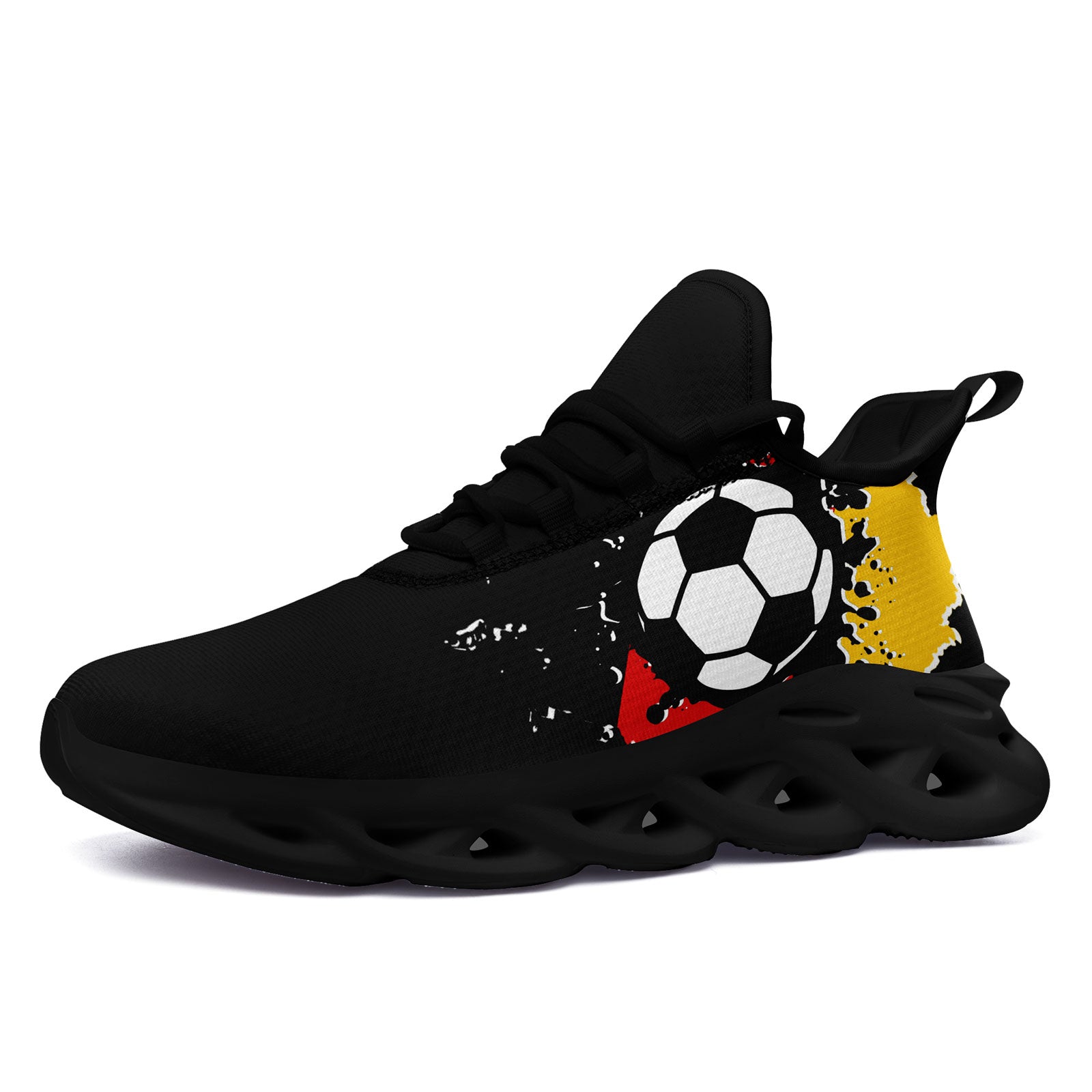 Custom Germany 2026 World Cup Sneakers DIY Country Flag Running Shoes Lightweight Sport Shoes Gift for Football Fans Personalized Team Name and Logo FN003-F025035-2