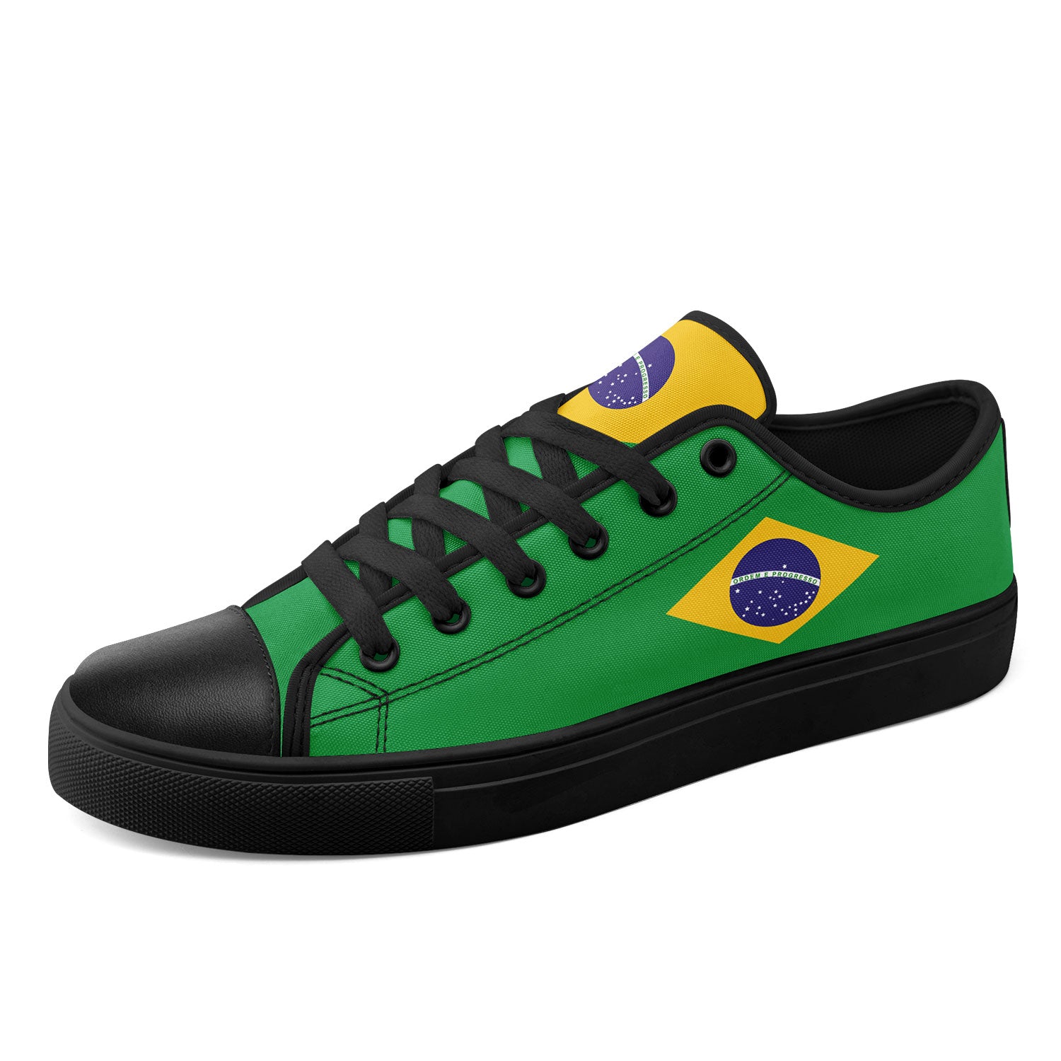 Custom 2026 World Cup Brazil Sneakers DIY Country Flag Running Shoes Lightweight Sport Shoes Gift for Football Fans Personalized Team Name and Logo FN027-F027054-1