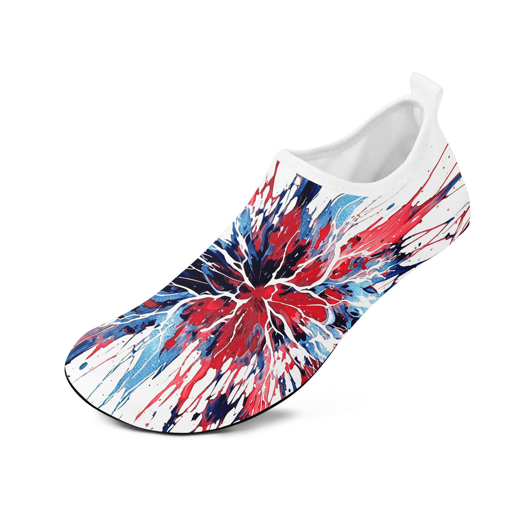 Custom South Korea 2026 World Cup Sneakers DIY Country Flag Running Shoes Lightweight Sport Shoes Gift for Football Fans Personalized Team Name and Logo FN086-F009141-5