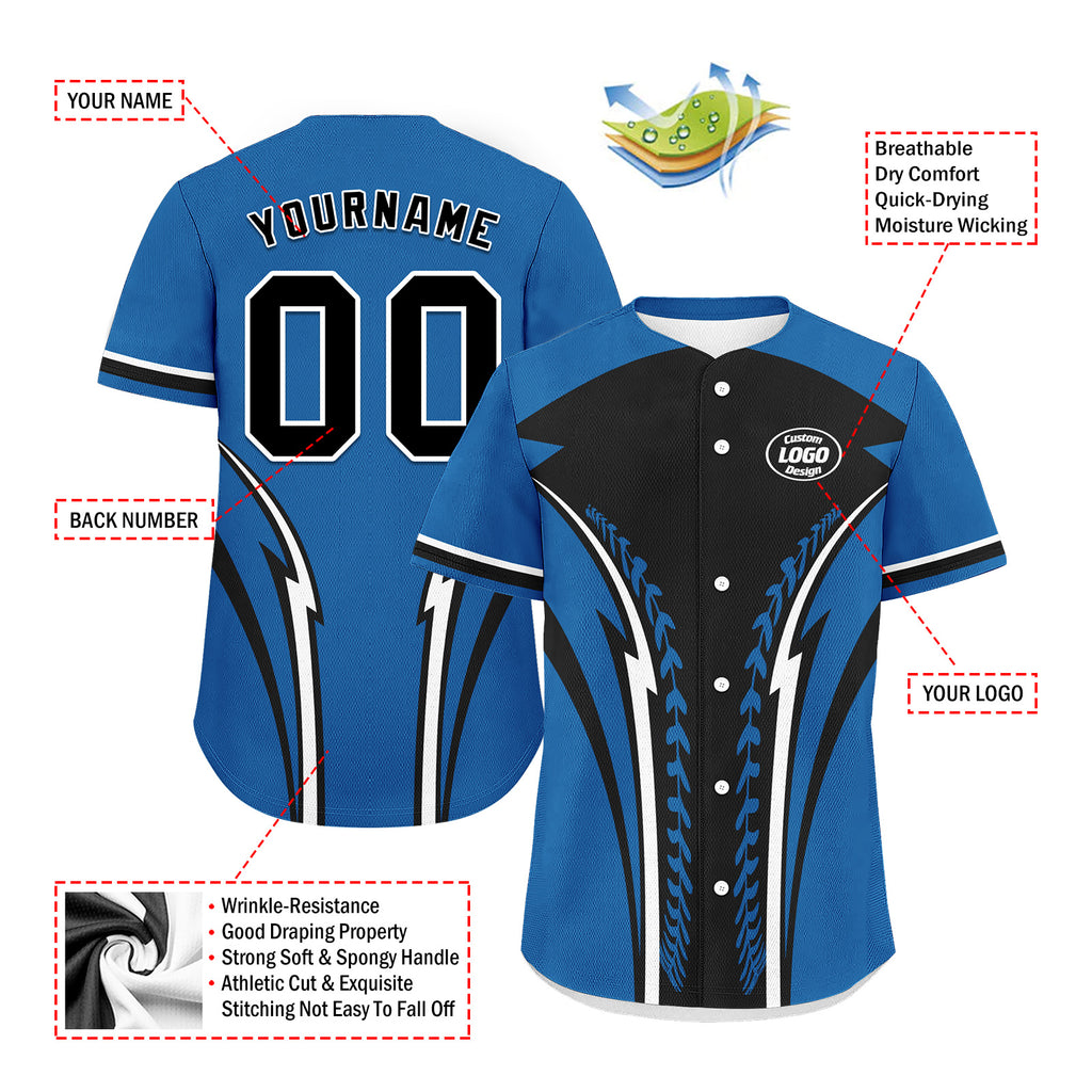Custom Personalized Authentic Baseball Jersey BSBJ01-E023019-15