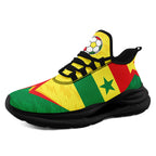 Custom Senegal 2026 World Cup Sneakers DIY Country Flag Running Shoes Lightweight Sport Shoes Gift for Football Fans Personalized Team Name and Logo FN079-F009079-4
