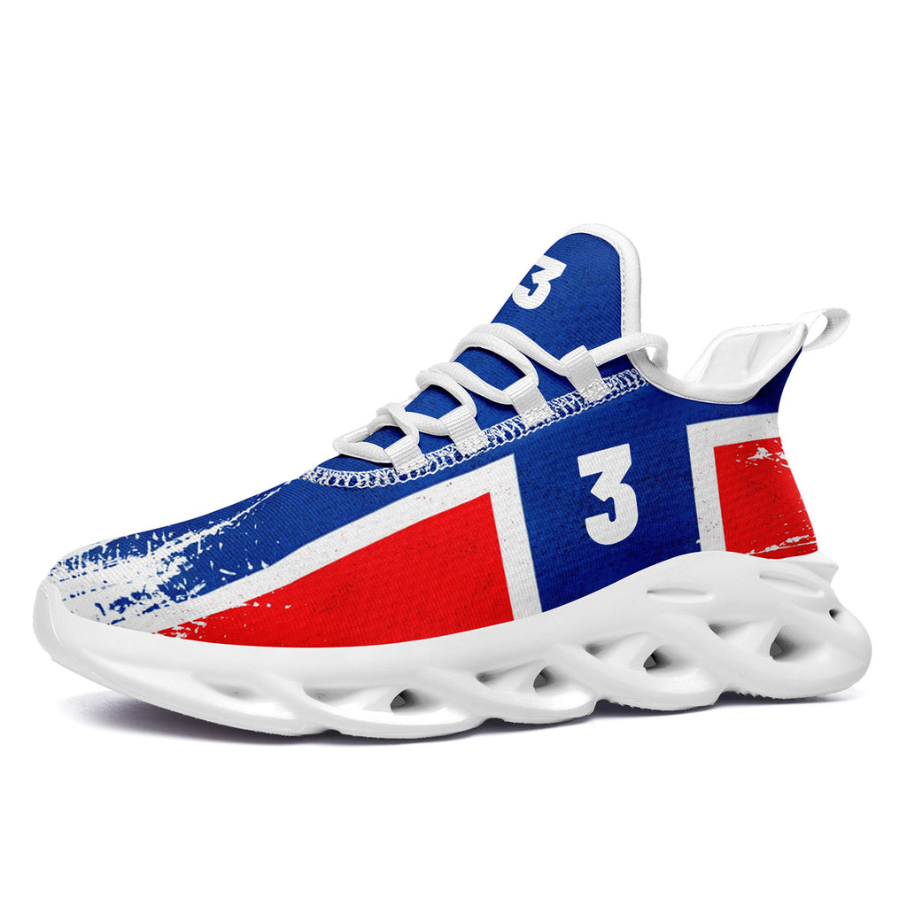 Custom 2026 World Cup Norway Sneakers DIY Country Flag Running Shoes Lightweight Sport Shoes Gift for Football Fans Personalized Team Name and Logo FN003-F027078-2