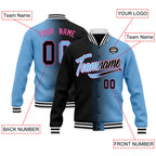 Custom Gradient Fashion Jacket Bomber Full-Snap Varsity Letterman Personalized Jacket FZ005-D028016-28