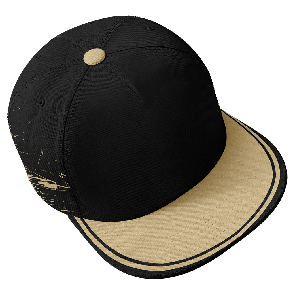 Custom Black Yellow New Orleans Football Jersey and Hat Combo Offer Personalized Combo ZH-D020326-19