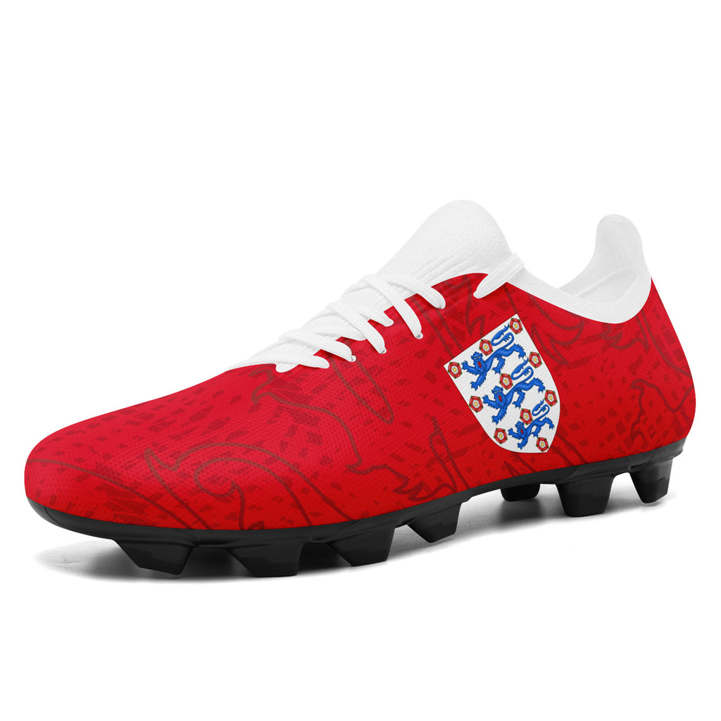 Custom England 2026 World Cup Sneakers DIY Country Flag Running Shoes Lightweight Sport Shoes Gift for Football Fans Personalized Team Name and Logo SC02-F020025-5