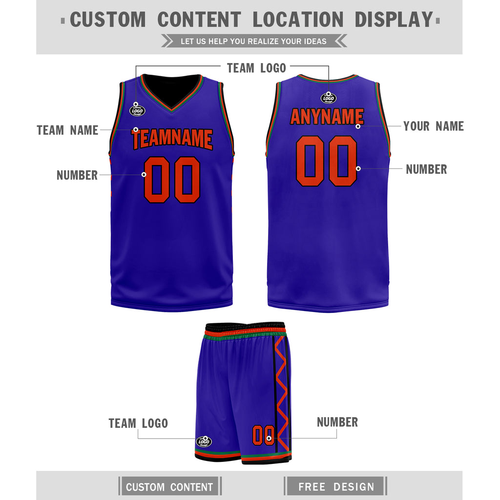 Custom Purple Green Orange City Edition Personalized Sports Uniform Authentic Basketball Jersey BBJ01-D06101-24