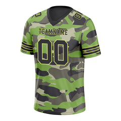 Custom Camo Personalized Authentic Football Jersey FBJ02-D06116