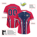 Custom Personalized Authentic Baseball Jersey BSBJ01-E023019-3