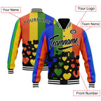 Custom Jacket Bomber Full-Snap Varsity Letterman Personalized Jacket FZ005-D025003-13