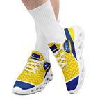 Custom Curaçao 2026 World Cup Sneakers DIY Country Flag Running Shoes Lightweight Sport Shoes Gift for Football Fans Personalized Team Name and Logo FN003-F009074-1