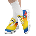 Custom Ecuador 2026 World Cup Sneakers DIY Country Flag Running Shoes Lightweight Sport Shoes Gift for Football Fans Personalized Team Name and Logo FN003-F009077-2
