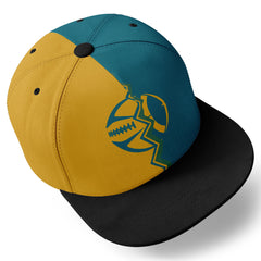 Custom Green Yellow Florida Hat Sport Design Cap Stitched Adjustable Personalized PR067B-D028017-24