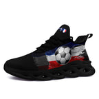 Custom France 2026 World Cup Sneakers DIY Country Flag Running Shoes Lightweight Sport Shoes Gift for Football Fans Personalized Team Name and Logo FN003-F025037-5