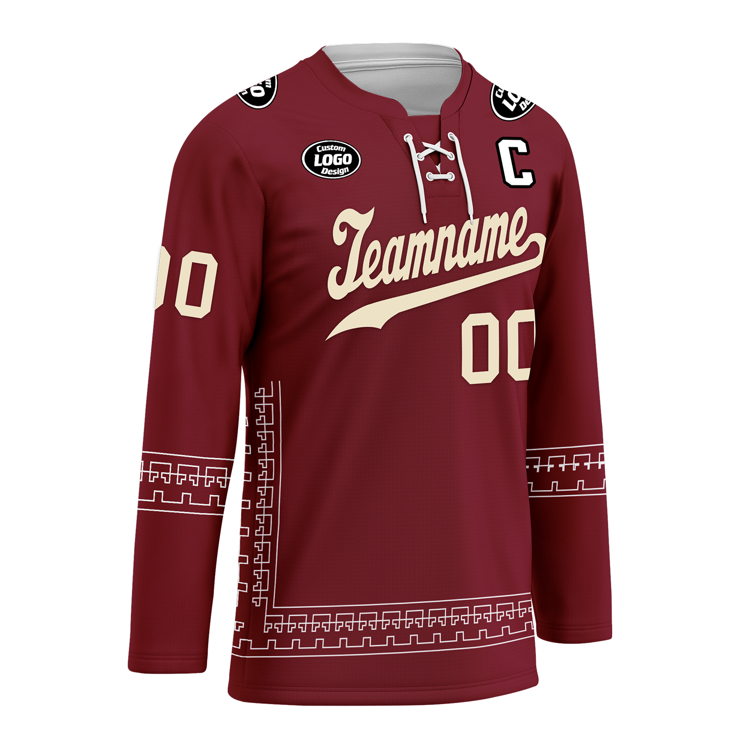 Custom Red Personalized Hockey Jersey HCKJ01-D0a70fd