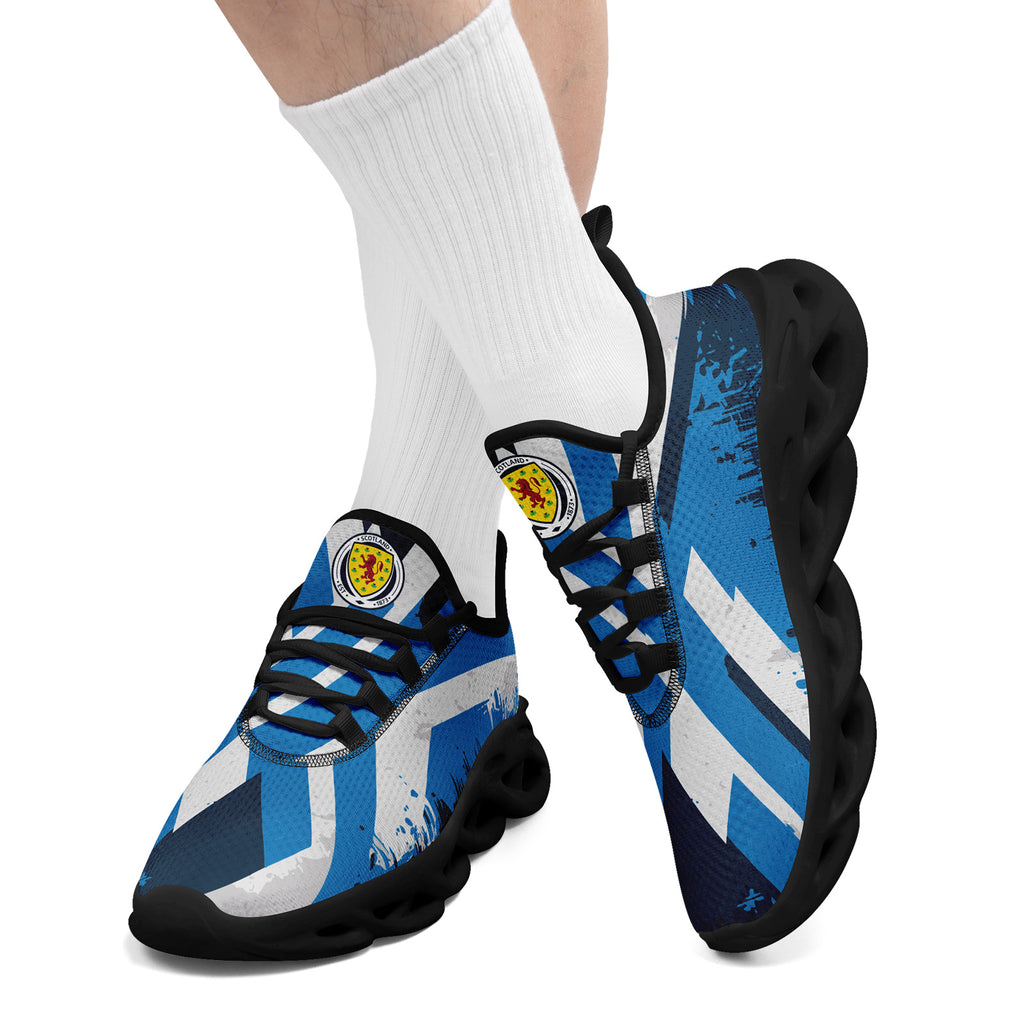 Custom Scotland 2026 World Cup Sneakers DIY Country Flag Running Shoes Lightweight Sport Shoes Gift for Football Fans Personalized Team Name and Logo FN003-F020027-5