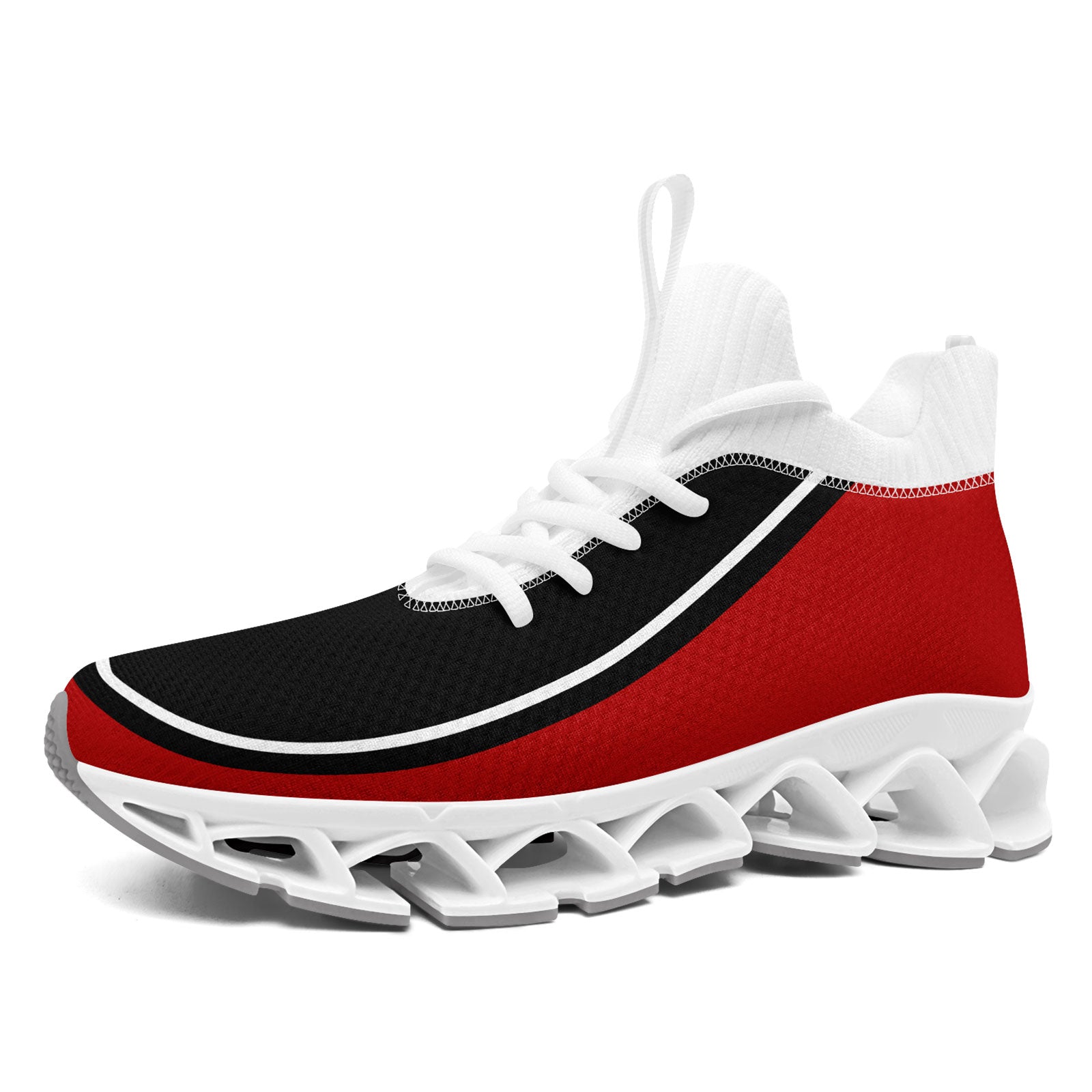 Custom Black Red Maxsoul Shoes Personalized Sneaker FN030XD-D020388-3