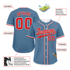 Custom Vintage Personalized Authentic Baseball Jersey BSBJ01-E025021-8