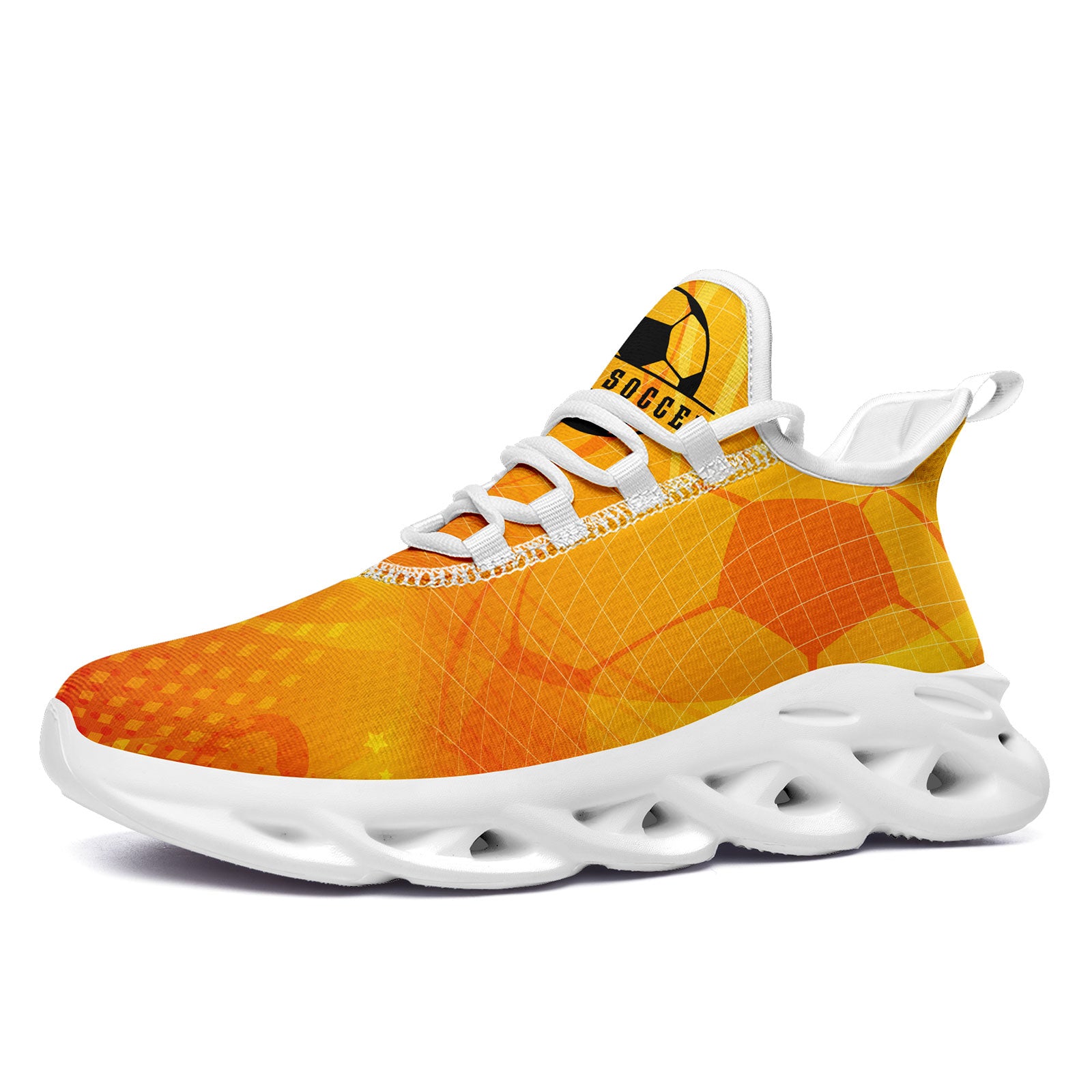 Custom Spain 2026 World Cup Sneakers DIY Country Flag Running Shoes Lightweight Sport Shoes Gift for Football Fans Personalized Team Name and Logo FN003-F025036-5