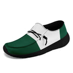 Custom Green White New York Jacket and Sports Shoes Combo Offer Personalized Combo ZH-D020294-28