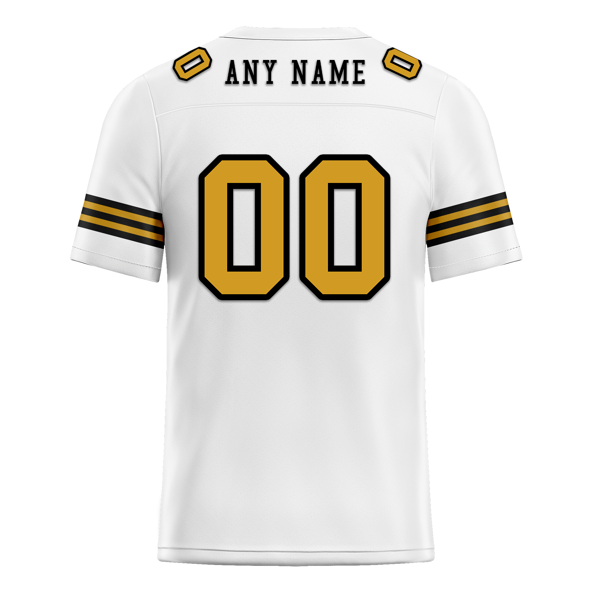 Custom White Classic Style Personalized Authentic Football Jersey FBJ02-bd0a70a0