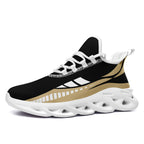 Custom Black Yellow New Orleans Maxsoul Shoes Personalized Sneaker FN003-D020325-19