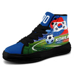 Custom South Korea 2026 World Cup Sneakers DIY Country Flag Running Shoes Lightweight Sport Shoes Gift for Football Fans Personalized Team Name and Logo FN039-F009106-4