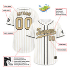 Custom Stripe Fashion Personalized Authentic Baseball Jersey BSBJ01-E025078-18
