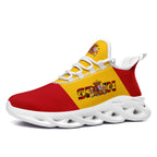 Custom 2026 World Cup Spain Sneakers DIY Country Flag Running Shoes Lightweight Sport Shoes Gift for Football Fans Personalized Team Name and Logo FN003-F027068-5