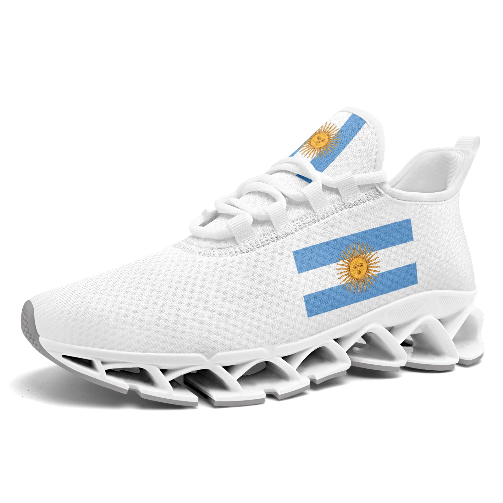 Custom 2026 World Cup Argentina Sneakers DIY Country Flag Running Shoes Lightweight Sport Shoes Gift for Football Fans Personalized Team Name and Logo FN003XD-F027046-4
